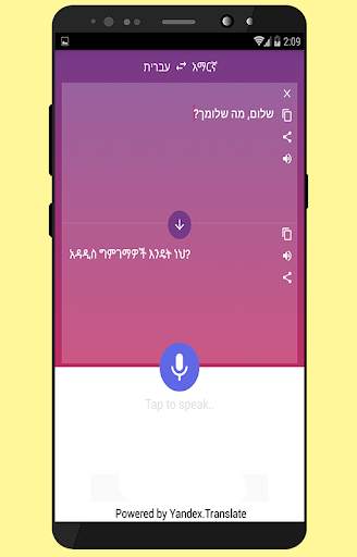 Hebrew-Amharic Translator screenshot 3