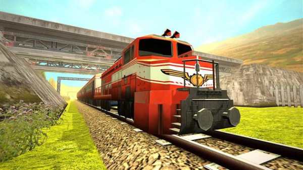 3D Train Racing Driver screenshot 1