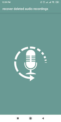 recover all deleted audio recordings screenshot 1