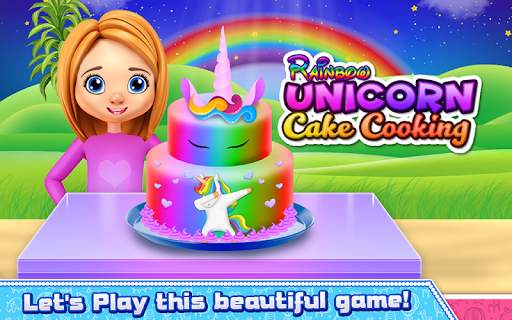 Rainbow Unicorn Cake Cooking screenshot 7