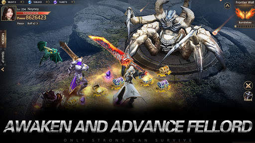 Game of Magic-3D Dark Fantasy MMORPG Mobile Game. screenshot 4