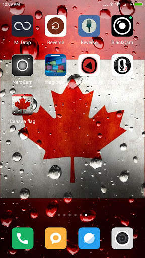 Canada flag - live wallpaper screenshot 2