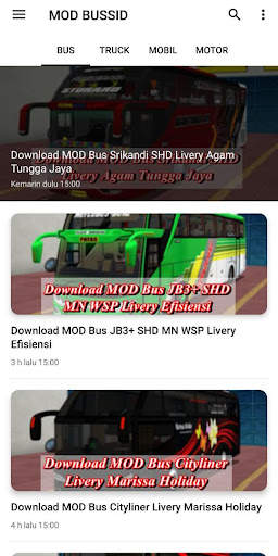 MOD BUSSID (Bus Truck & Mobil) screenshot 2