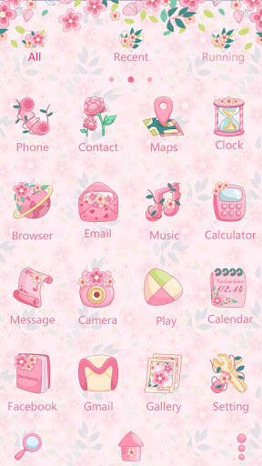 Honey GO Launcher Theme screenshot 3