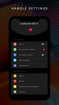 Lock Screen OS 13 & Notification Center OS 13 screenshot 3