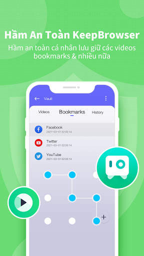 KeepBrowser - Nhanh, An Toàn & Bảo Mật screenshot 4