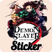 Demon Hunter Slayer stickers for Whatsapp logo