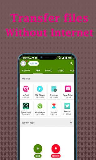 File Transfer X 2020 Transfer Files Sharing Guide screenshot 2