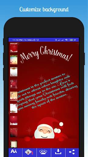 Christmas Greeting Card Maker screenshot 7