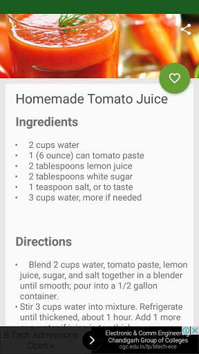 Juice Recipes screenshot 3