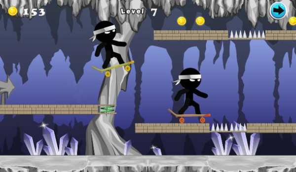 Ninja Skateboard Adventure screenshot 5