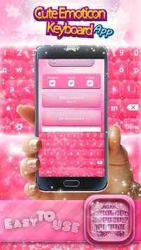 Cute Emoticon Keyboard App screenshot 2