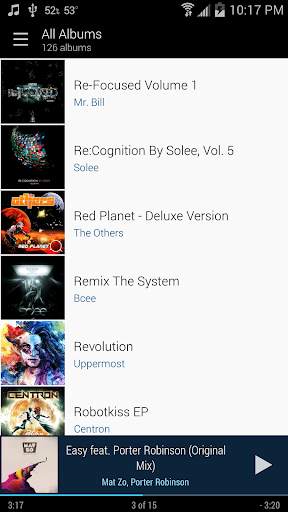 Cloudskipper Music Player screenshot 4
