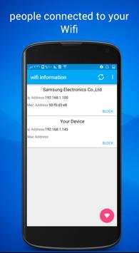 Wifi information screenshot 1