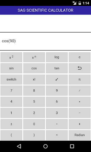 Sag Scientific Calculator screenshot 3