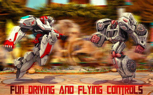 Steel Robot Fighting 2019: Car Transformation screenshot 3