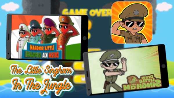 Little a hero Singham adventure screenshot 2