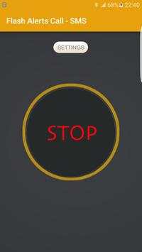 Flashlight Alerts on Call, SMS screenshot 3