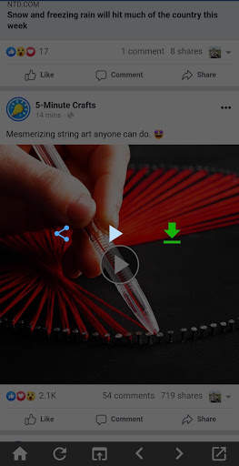 Story/Video downloader for facebook screenshot 1