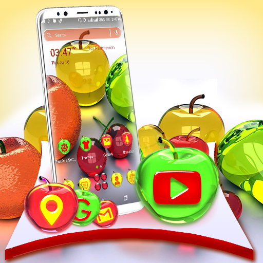 Crystal Fruits Launcher Theme icon