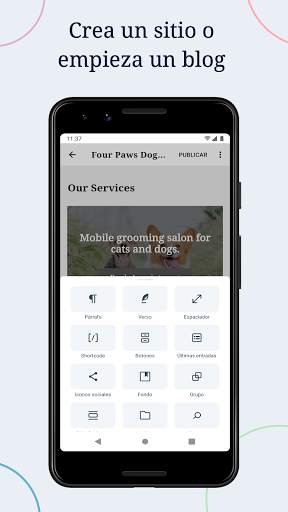 WordPress screenshot 1