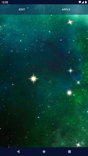 Night Sky Stars Live Wallpaper screenshot 6