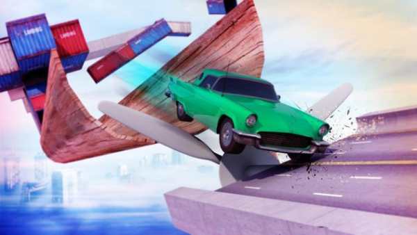 Grand Mega Ramp Car Racing 2019 screenshot 4