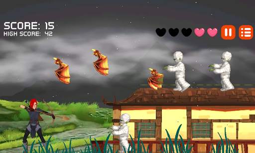Zombies and Huntress Archery screenshot 3