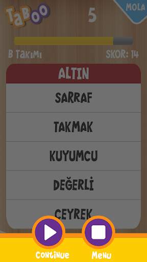 Tabuu - 10.000 Ücretsiz Kelime screenshot 3