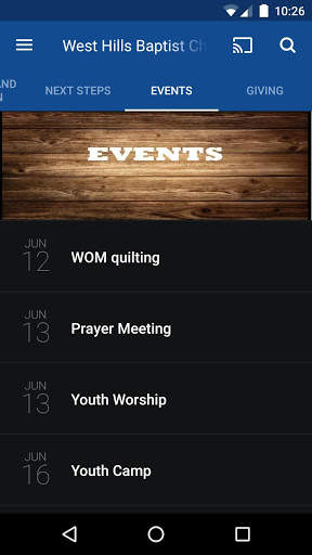 West Hills Baptist Church screenshot 3