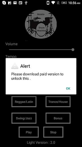Mobile Drum Machine Free screenshot 1