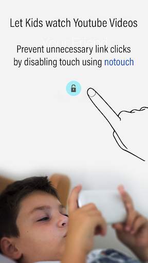 No Touch - Lock your phone screen 1 تصوير الشاشة