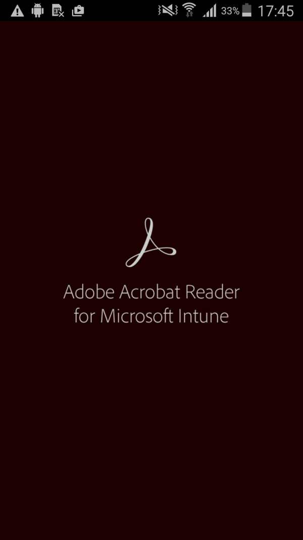 Acrobat Reader for Intune screenshot 1