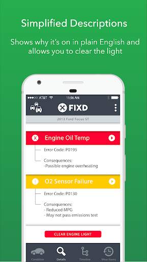 FIXD - Vehicle Health Monitor स्क्रीनशॉट 4