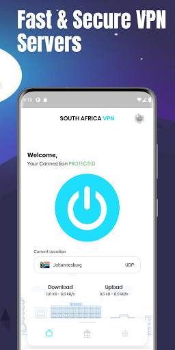 South Africa VPN - Super Fast VPN & Secure VPN screenshot 5