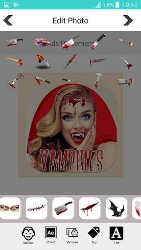 Vampire Face Maker screenshot 5