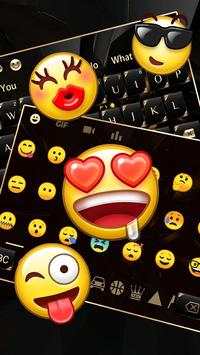 Black Gold Keyboard 3 تصوير الشاشة