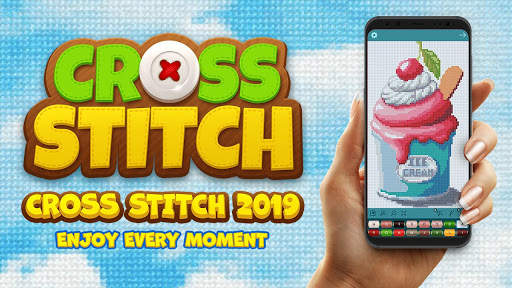 Cross Stitch - Color by Letters Pixel Art Game screenshot 1