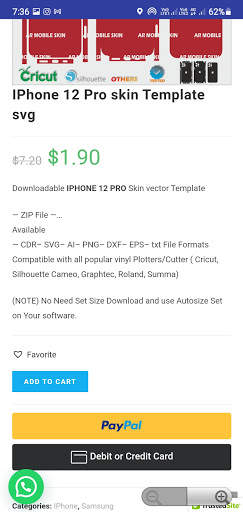Mobile Template Download screenshot 5