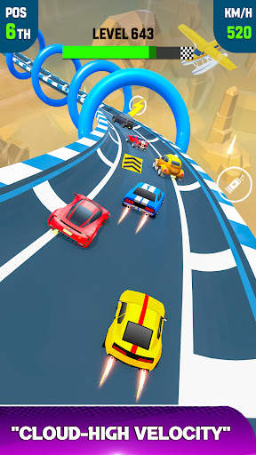 Sky Race 3D: Car Racing Games screenshot 2