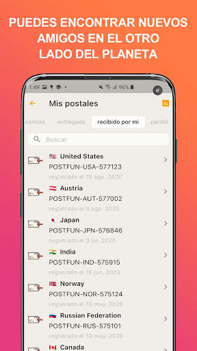 Postfun - intercambiar postale screenshot 4