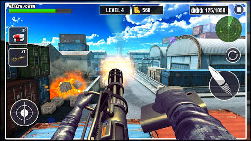 Counter Attack Gunner Special Forces Commando Game screenshot 2
