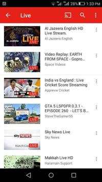 LIVE TV  FREE (Youtube Based) screenshot 4