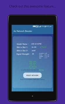 Jio Network Speed Booster Simulated screenshot 7