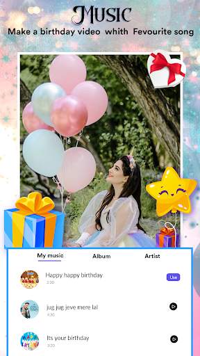 Birthday Video Maker screenshot 6