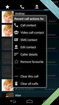 Swipe Dialer Free screenshot 4