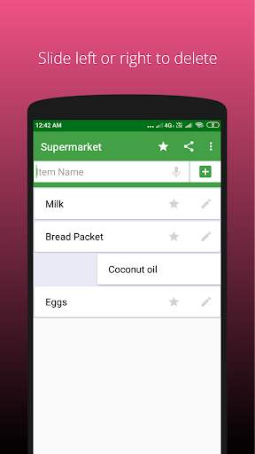 Grocery Shopping List App Smart To Do List screenshot 4