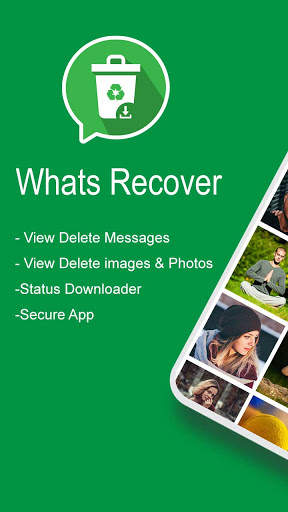 Recover Deleted Messages WhatsApp & Status Saver screenshot 1