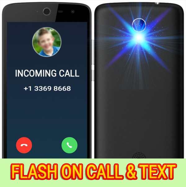 Flash Alerts on Call & Text 2 screenshot 1