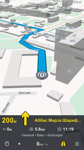 AzNav Offline GPS навигация скриншот 5